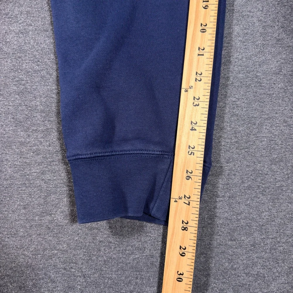 Nike Joggers Men L Blue Club Fleece Sweatpants Elastic Waist Cuffs Pockets
